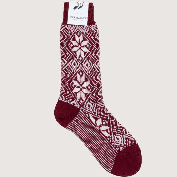 Product Title Bordeaux/Ivory / 40/42 Pelikamo Swiss Made Menswear