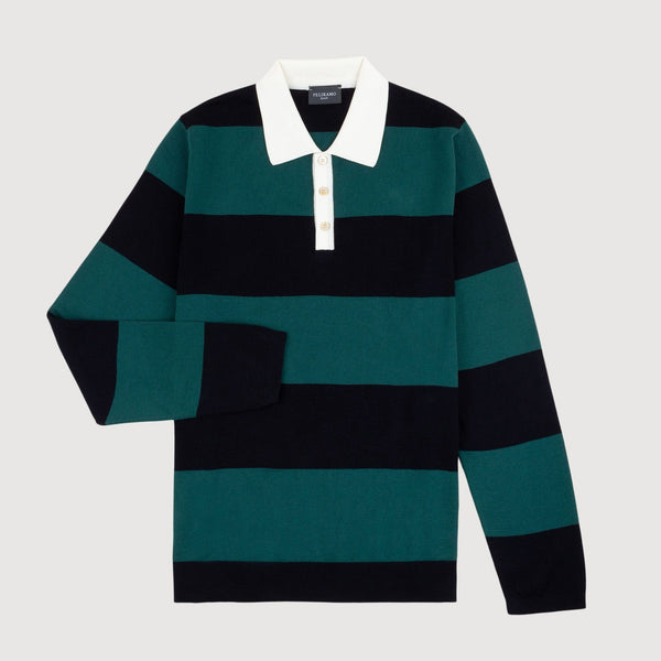 Product Title Navy/Green / XS Pelikamo Swiss Made Menswear