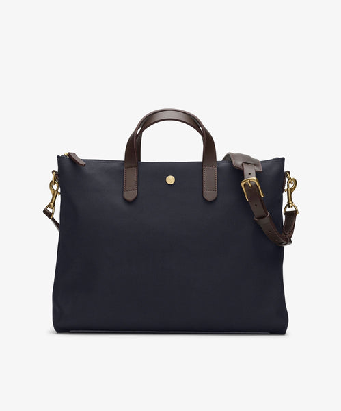 Product Title Navy - Dark Brown Pelikamo Swiss Made Menswear