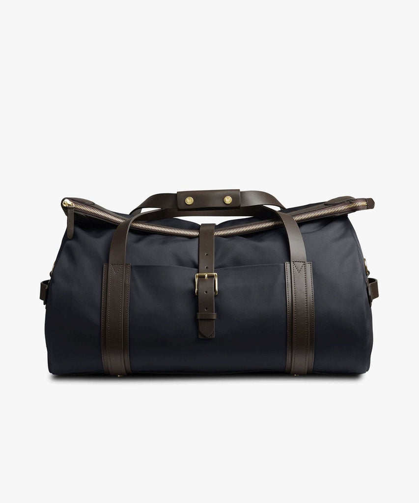 Product Title Navy - Dark  Brown Pelikamo Swiss Made Menswear