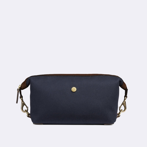 Product Title Navy - Dark Brown Pelikamo Swiss Made Menswear