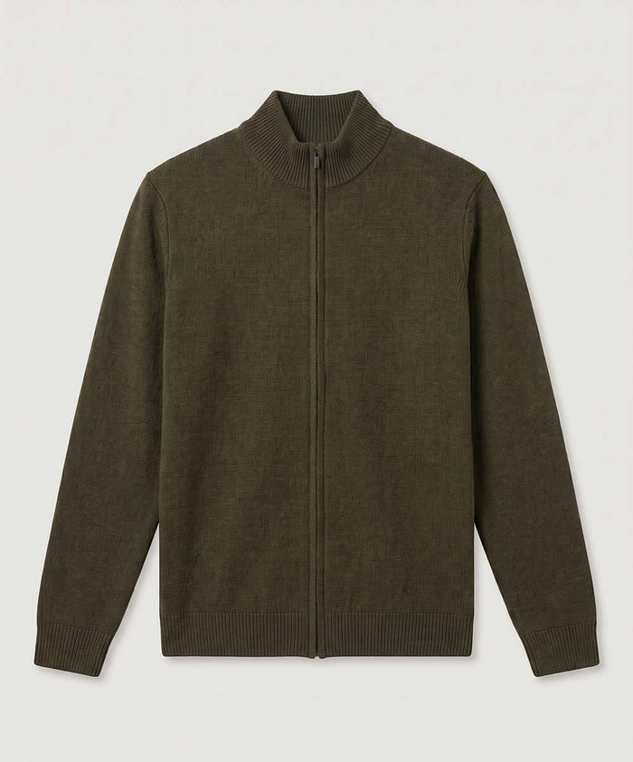 Full-Zip Sweater