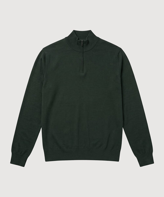 Quarter Zip-Neck Sweater