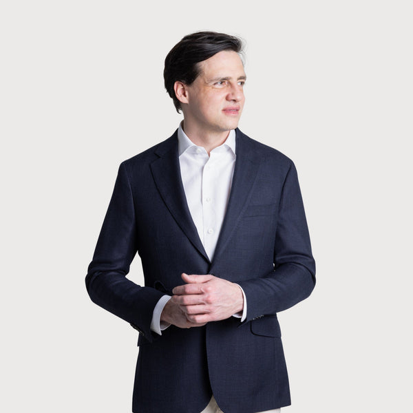 Product Title Navy / 44 Pelikamo Swiss Made Menswear