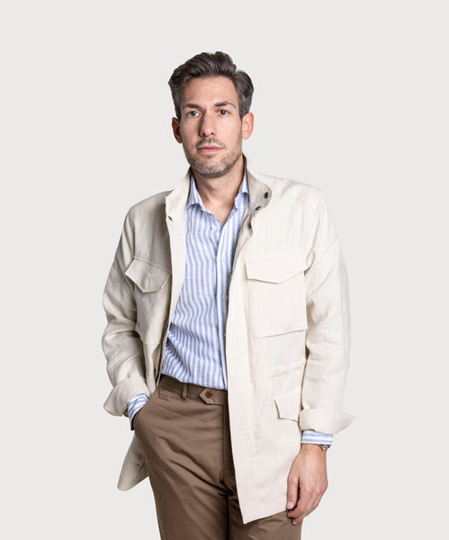 Product Title Cream / 44 Pelikamo Swiss Made Menswear