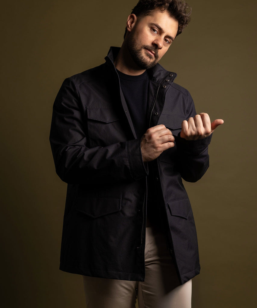 Product Title Navy / 44 Pelikamo Swiss Made Menswear