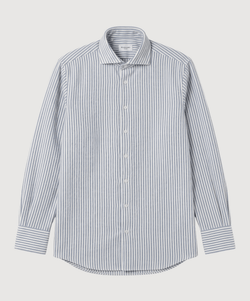 Product Title Blue Stripe / 38 Pelikamo Swiss Made Menswear