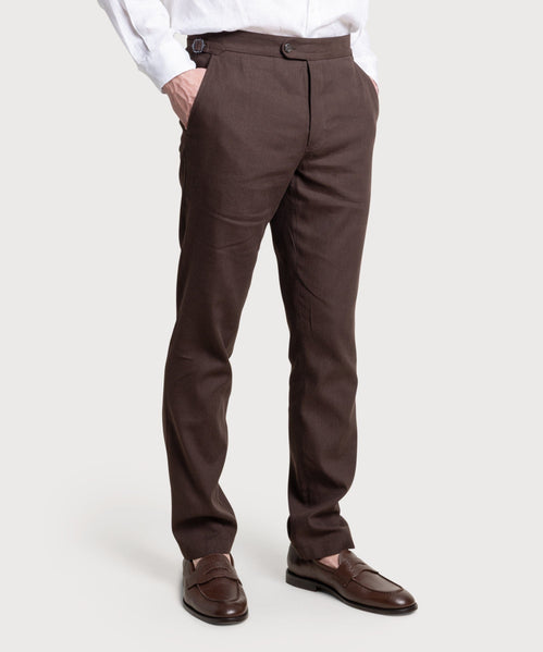 Product Title Dark Brown / 44 Pelikamo Swiss Made Menswear