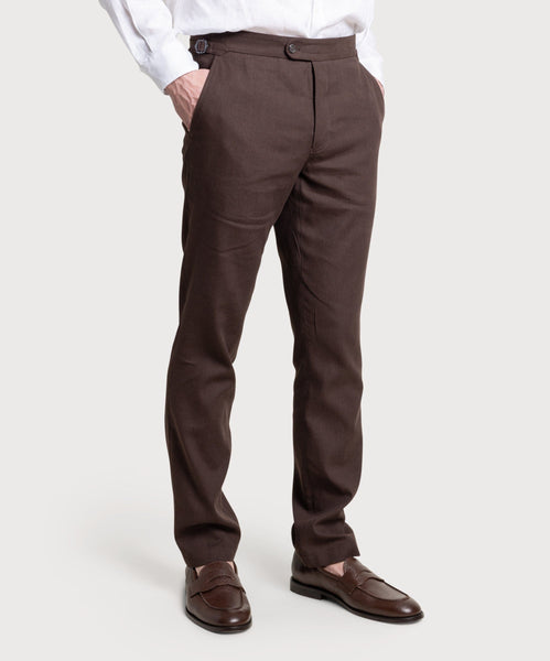 Product Title Dark Brown / 44 Pelikamo Swiss Made Menswear