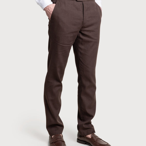 Product Title Dark Brown / 44 Pelikamo Swiss Made Menswear