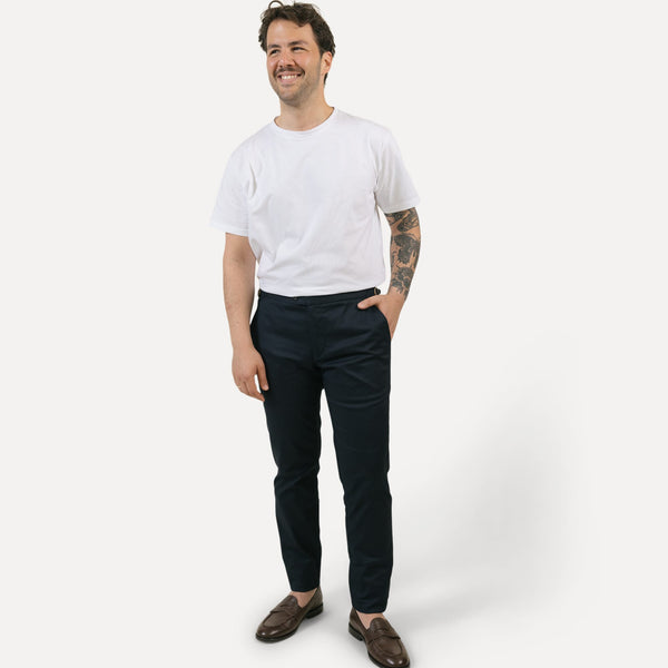 Product Title Navy / 46 Pelikamo Swiss Made Menswear
