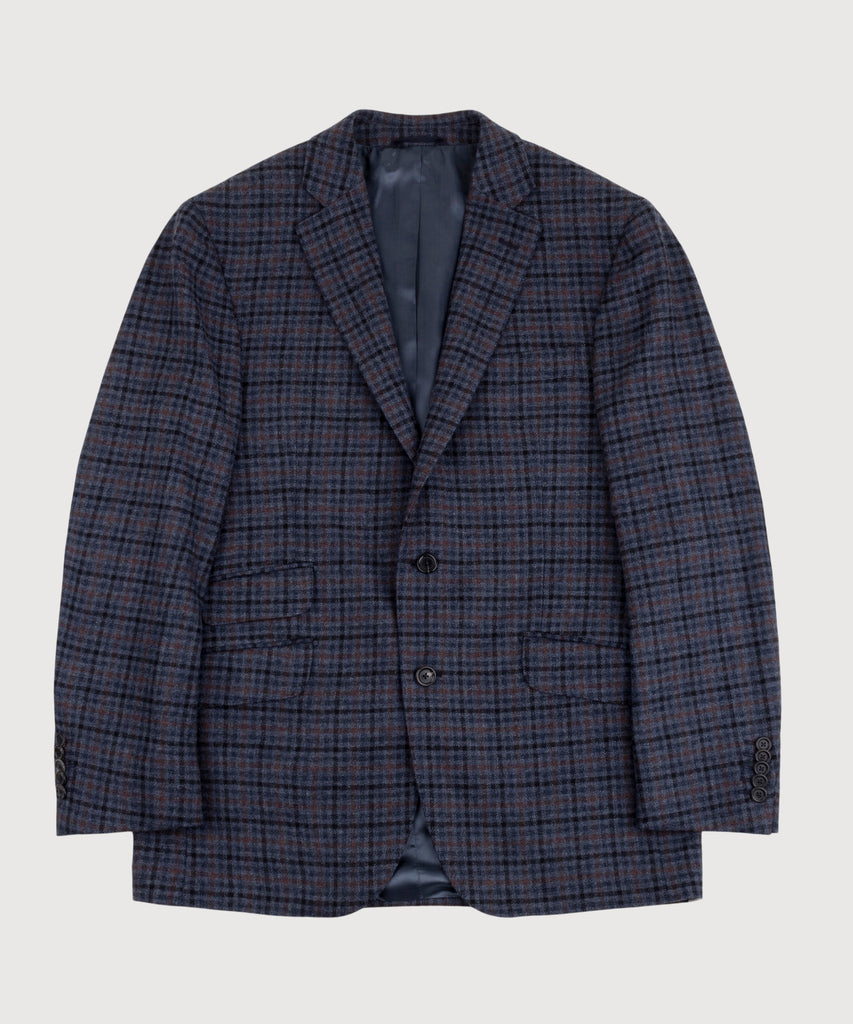 Checked Wool Jacket