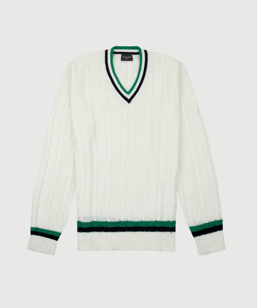 Cotton Cable Knit Sweater