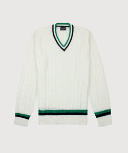 Cotton Cable Knit Sweater