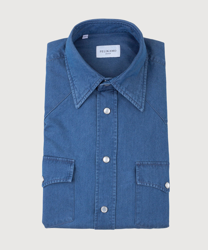 Denim Western Shirt