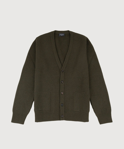 Heavy Rib Cardigan
