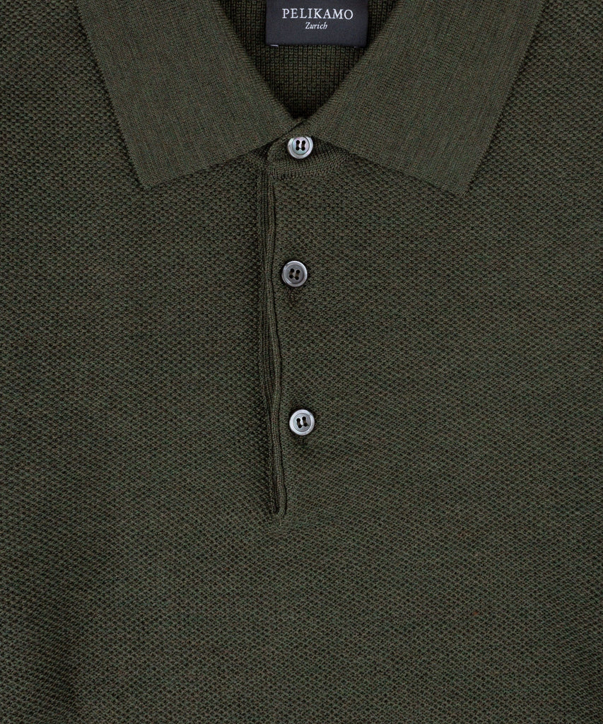 Polo Wool Pique Sweater