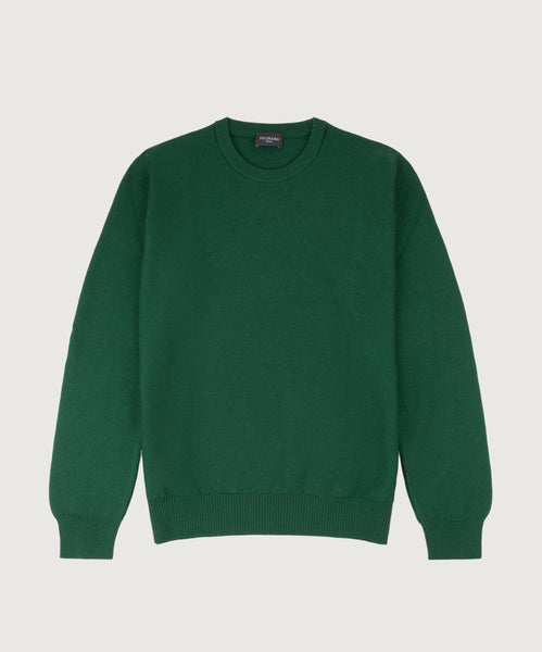 Wool Pique Roundneck Sweater