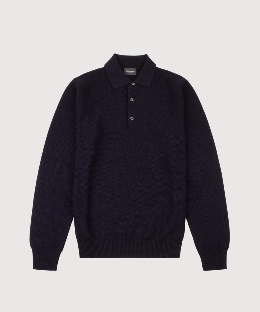 Polo Wool Pique Sweater