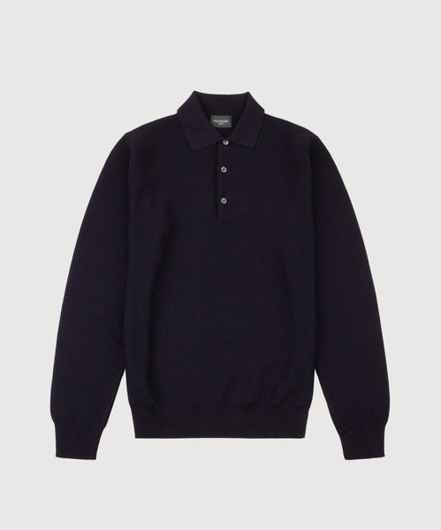 Polo Wool Pique Sweater