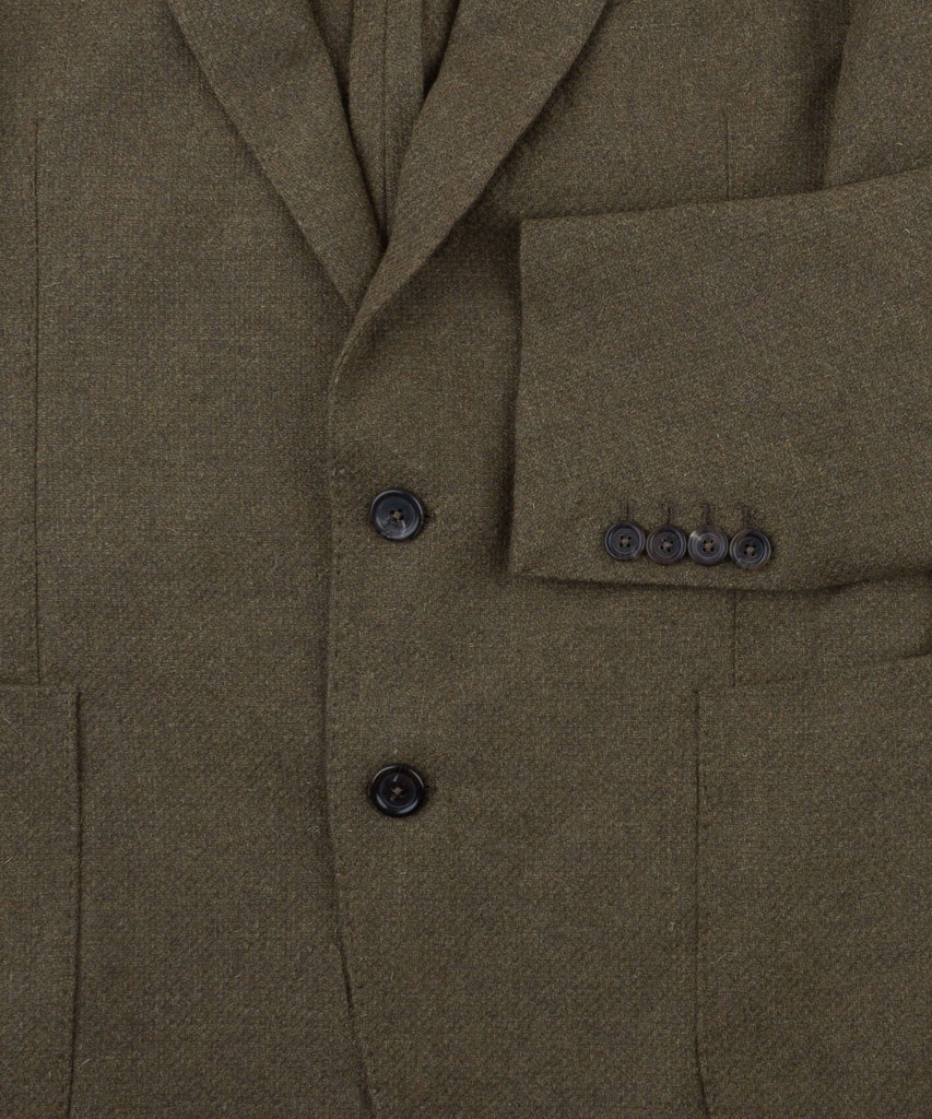 Wool Cashmere Hopsack Jacket