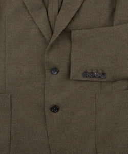 Wool Cashmere Hopsack Jacket