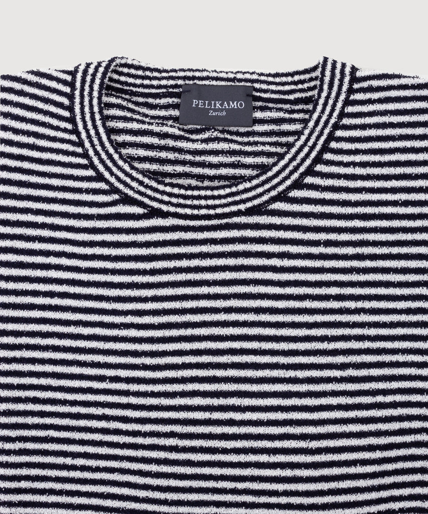 Striped Bouclé T-shirt