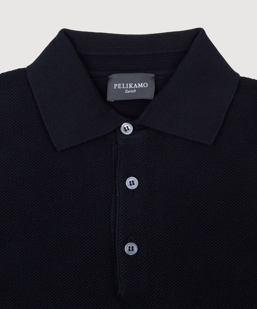 Polo Cotton Pique Sweater