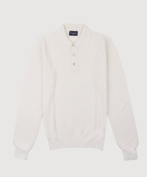 Polo Cotton Pique Sweater