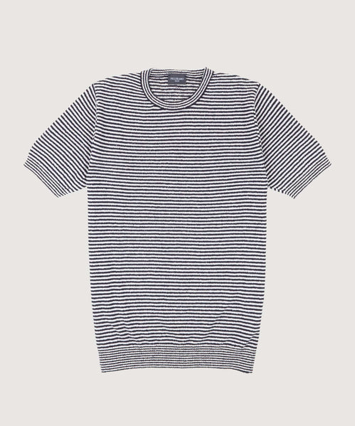 Striped Bouclé T-shirt