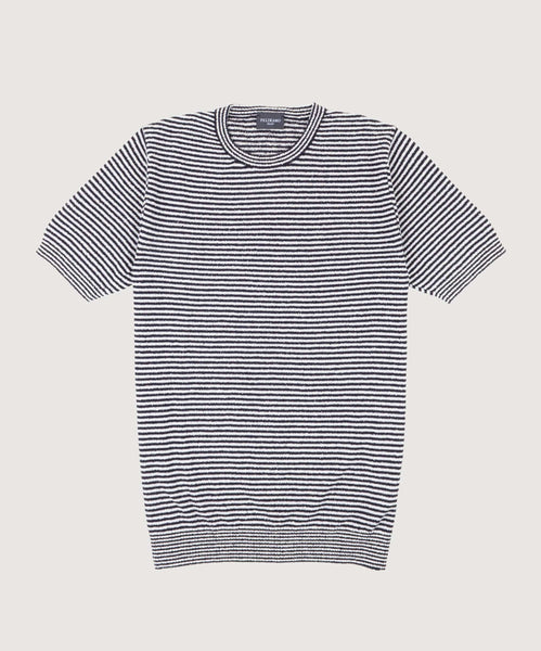 Striped Bouclé T-shirt