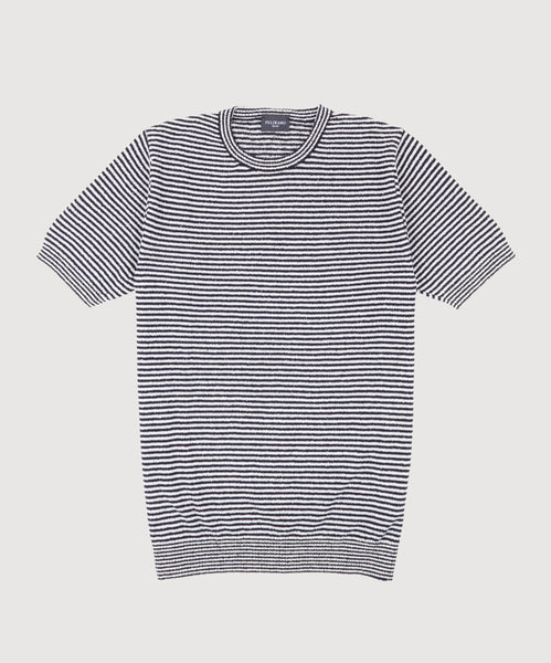 Striped Bouclé T-shirt