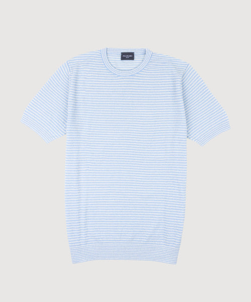 Striped Bouclé T-shirt