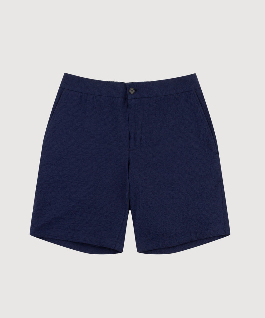 Seersucker-Wochenendshorts