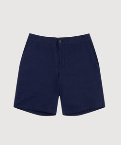 Seersucker-Wochenendshorts