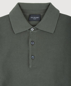 Polo Cotton Pique Sweater