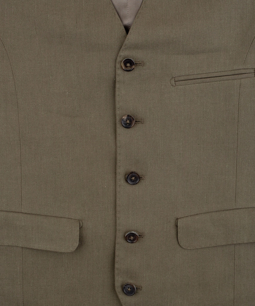 Linen Cotton  Vest