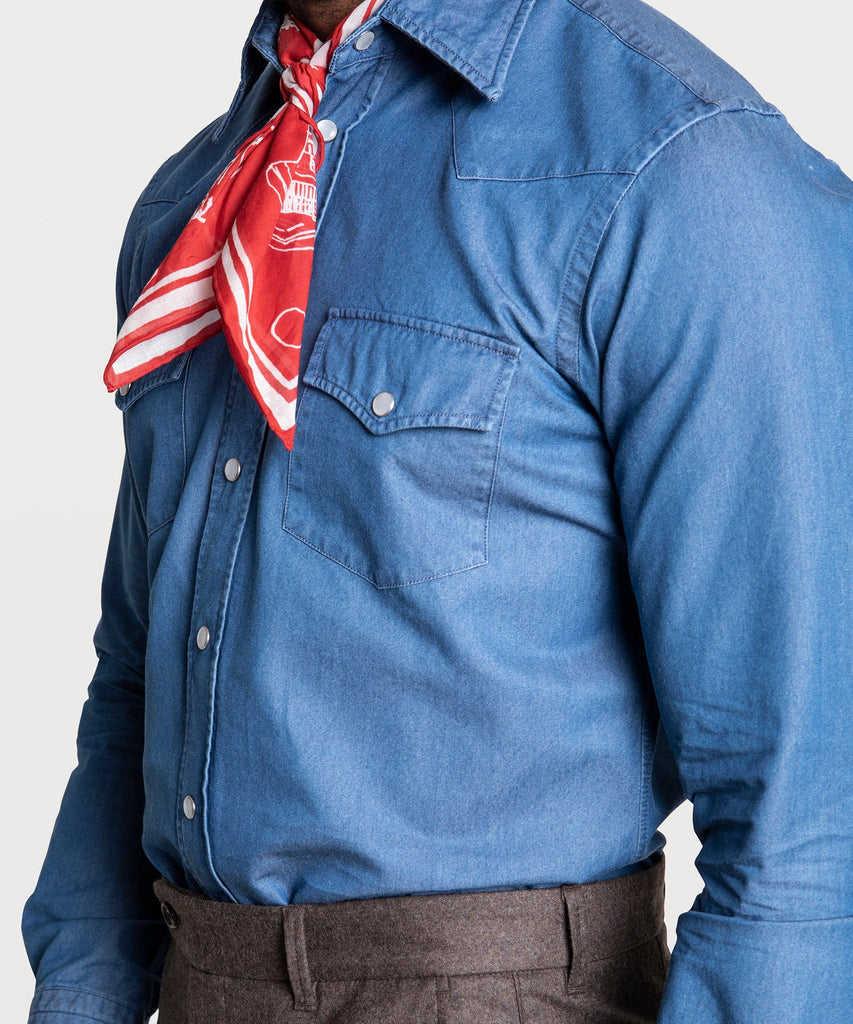 Denim Western Shirt
