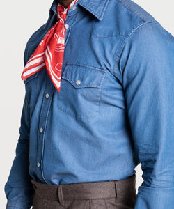 Denim Western Shirt