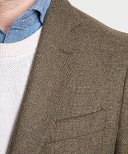 Wool Cashmere Hopsack Jacket