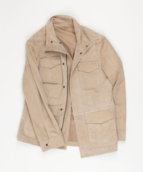 Leather Field Jacket