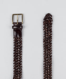 Woven Leather Belt - Pelikamo