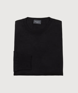 Wool Silk Roundneck Sweater