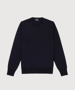 Wool Silk Roundneck Sweater