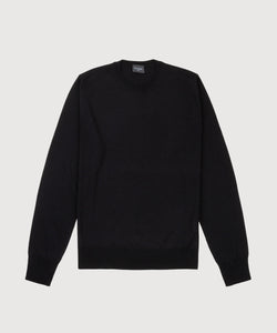 Wool Silk Roundneck Sweater