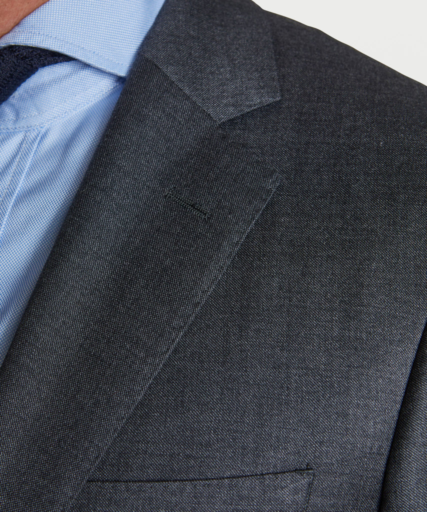 Suit Super 110s - Structured Grey