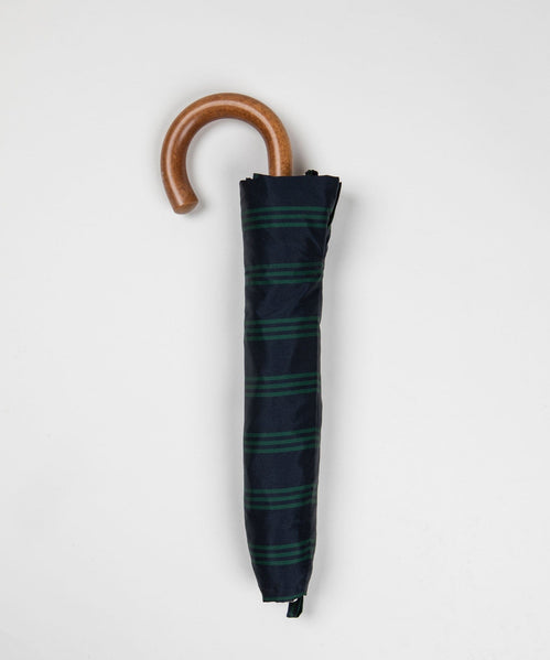 Telescopic Umbrella with Stripes
