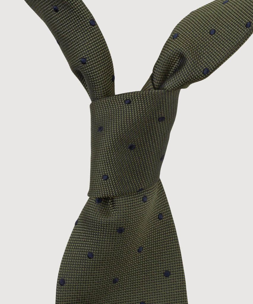 Dotted Silk Tie