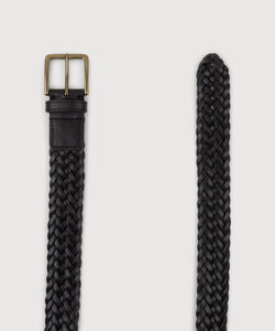 Woven Leather Belt