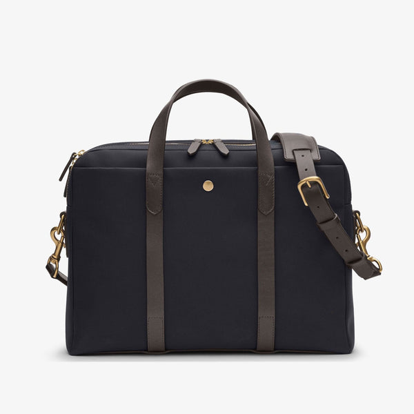 Product Title Navy - Dark Brown Pelikamo Swiss Made Menswear
